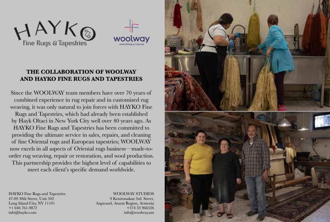 hayko's tweet photo. THE COLLABORATION OF WOOLWAY AND HAYKO FINE RUGS AND TAPESTRIES https://t.co/iuieCvzfRl