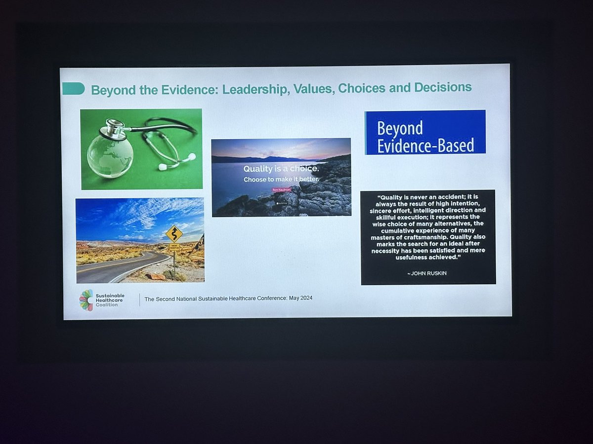 “Evidence will only get us so far” @DrFionaAdshead we need leadership and change in our choices/decision making around sustainability to get to net zero. @IGPPVMF #igppSHC #SustainableHealth