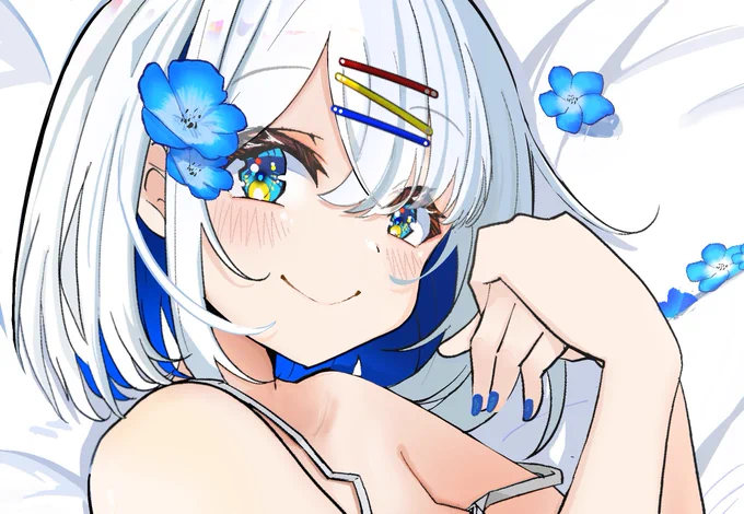 #我ながら天才なお顔4選可愛い( * ֦ơωơ֦) 