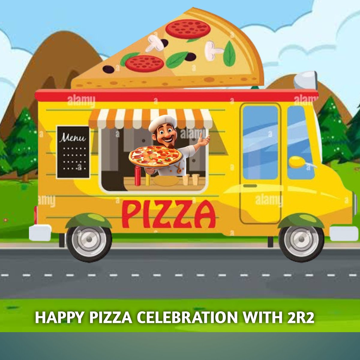 zamphsman's tweet photo. @2r2io @joynxyz Happy Pizza celebration with @2r2io
Guys join me in the celebration ๐๐ ๐
#art #artcontest #opencall #joyn #2r2 #nftart #digitalart https://t.co/qy1xwbtaoo