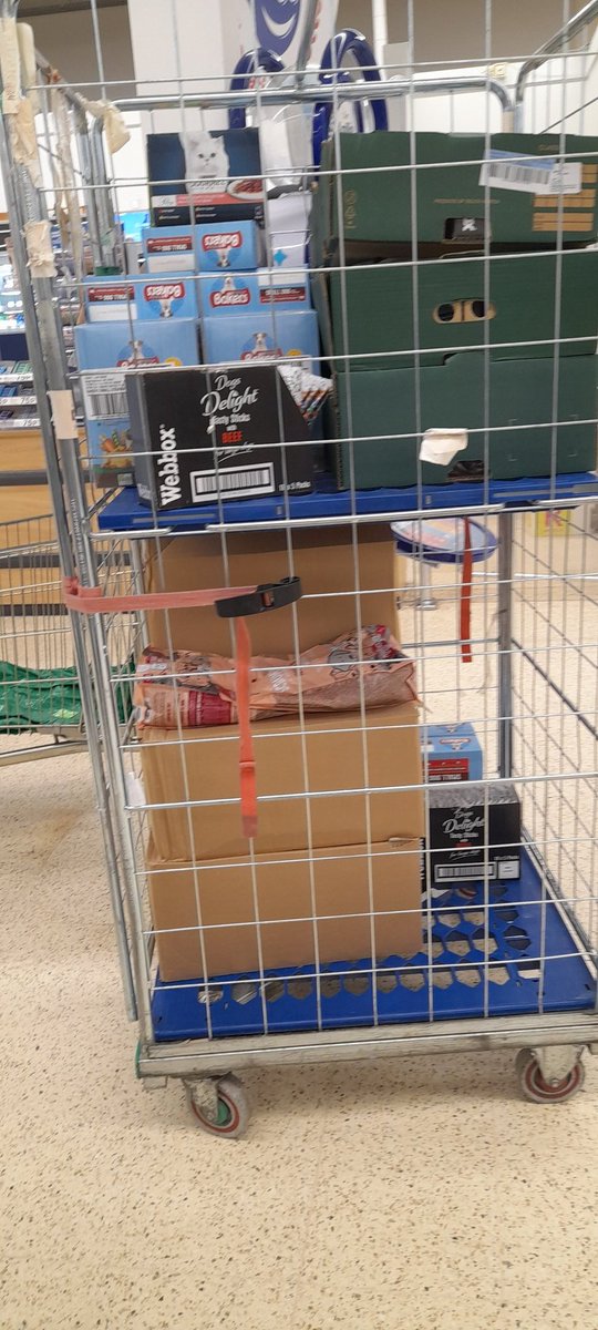 Thank you to <a href="/Tesco/">Tesco</a> Leytonstone community champion Sue Upfold for this donation of pet food