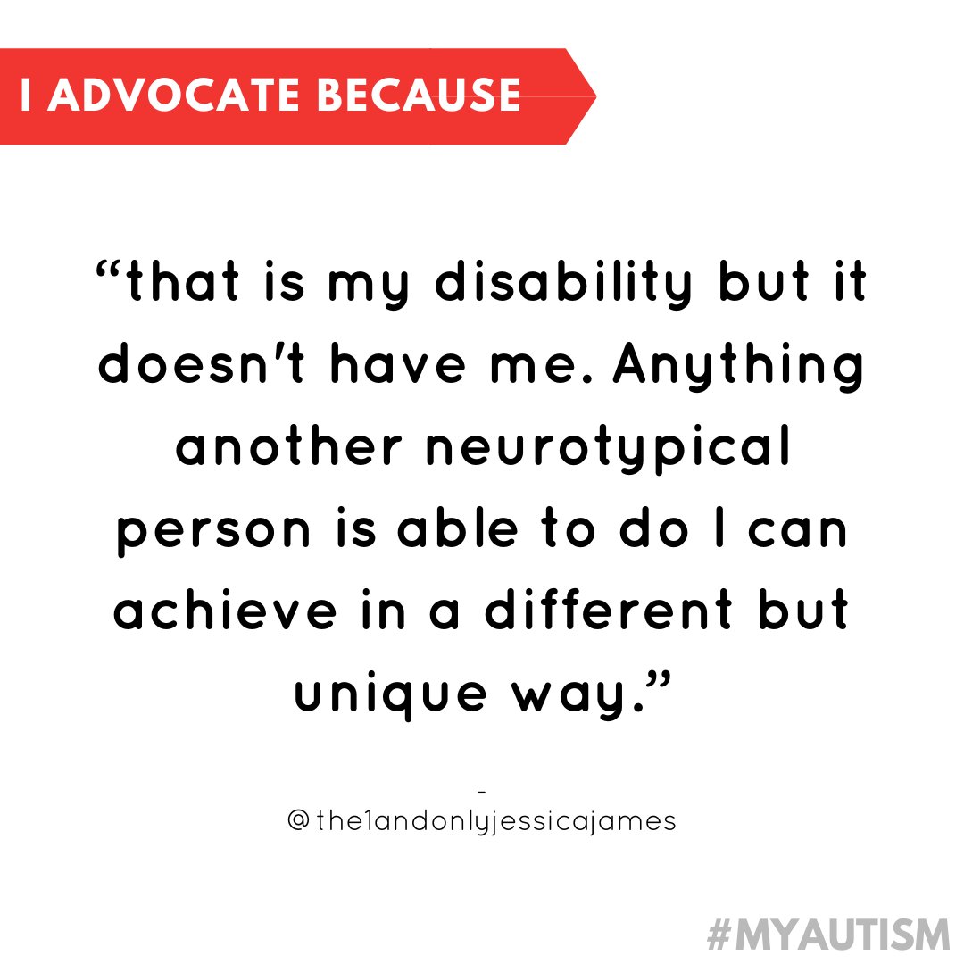 We asked, you answered. Thank you to everyone who shared why you are an #AutismAdvocate! This month, we’ll be sharing your reasons.

We’re grateful to all the amazing advocates in our community. Interested in getting more involved? Visit myautism.org