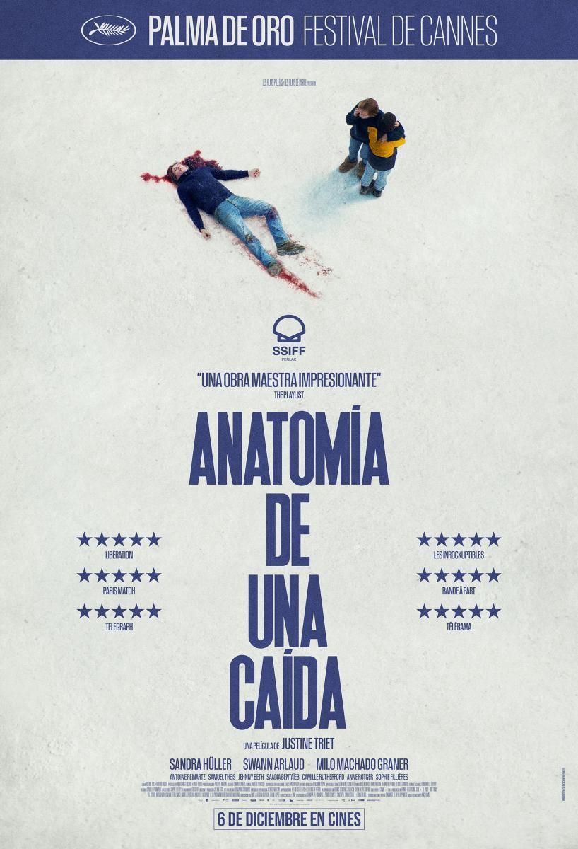 Este próximo sábado 25 a las 10:00am podrá disfrutar del Cineforo Psicoanálisis de la película 'Anatomía de una caída' como parte de la programación del 38°Festival de Cine frances. Un espacio de reflexión y discusión sobre esta obra ganadora de múltiples premios.