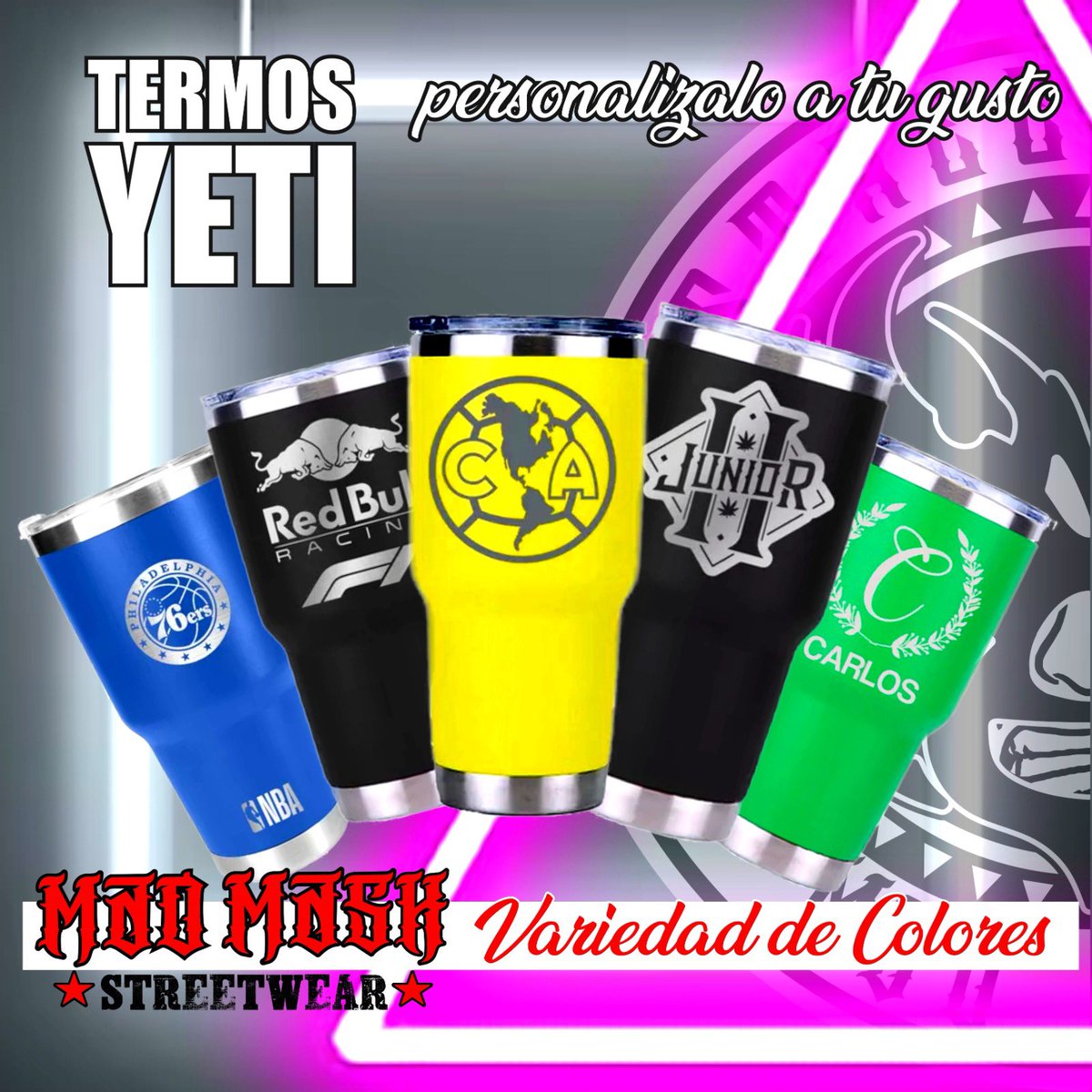 oficial_mask's tweet photo. ✌️¡Personaliza tu bebida con estilo! ✌️
¡Pídelo   y sorprende a tus amigos con un regalo  original !💯
Ya tenemos  Yetis de 30 oz grabados con láser🥤🥤🥤
 
WhatsApp al  871 183 5661 https://t.co/lLV3Ts7h8f