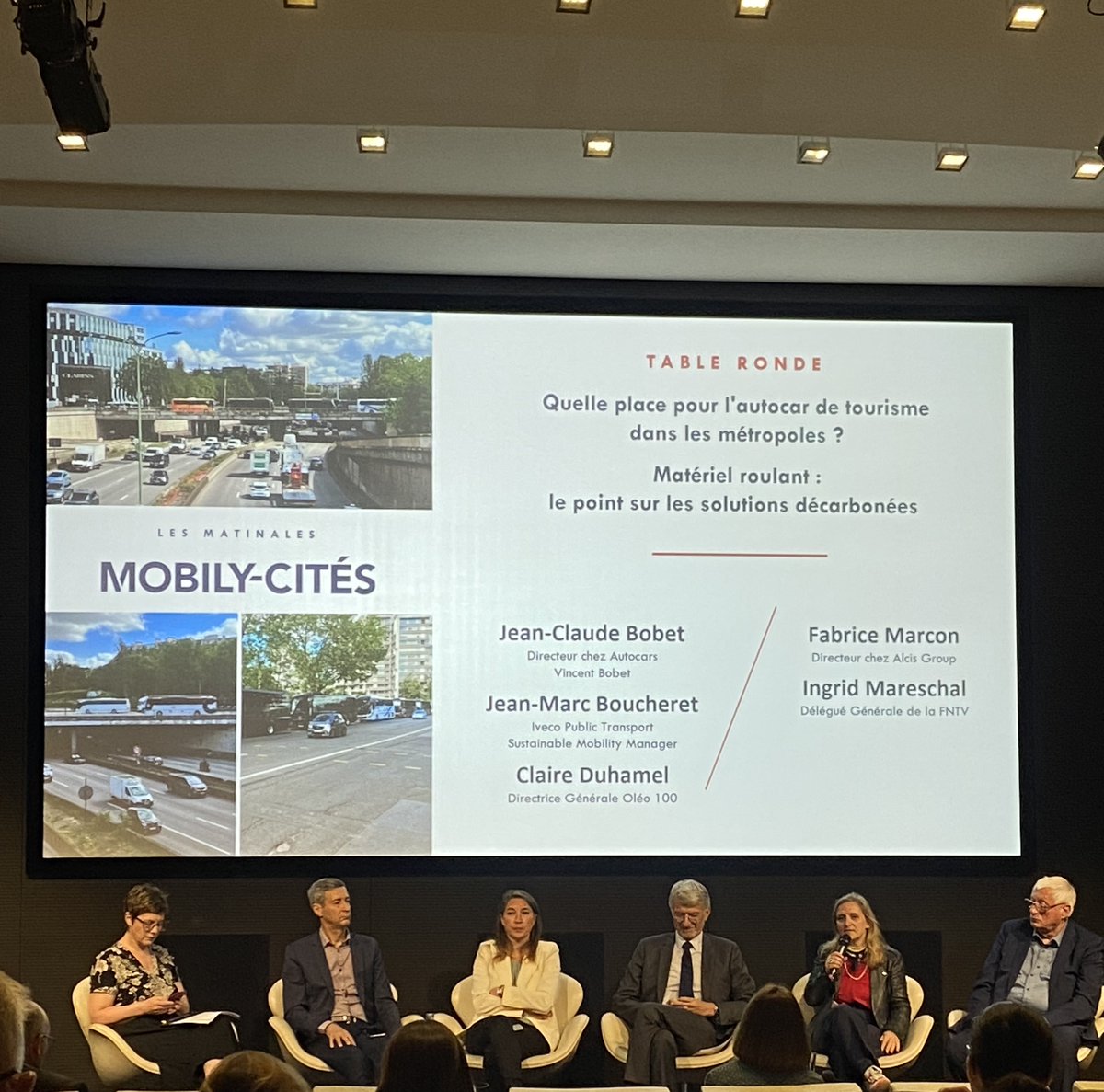 🚌 L'UNOSTRA a suivi de près les débats sur l'autocar pour les JOP 2024 à la Matinale Mobility-Cités. Des échanges essentiels pour l'avenir de la mobilité. 

#MobilityCités #JOP2024 #UNOSTRA