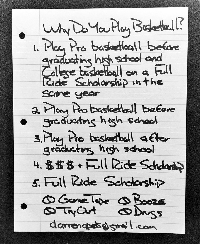 Basketball players should be playing pro 🏀 before or after graduating high school
#WhyDoYouPlayBBall 
#NBA #WNBA 
#Basketball #Workout 
#BasketballPlayer 
#Fortnite #CallOfDuty
#Warzone #NBA2K24 
#NBA2K24MyTeam 
#VideoGames #Gamer 
#Wednesday #Fitness 
#WednesdayMotivation