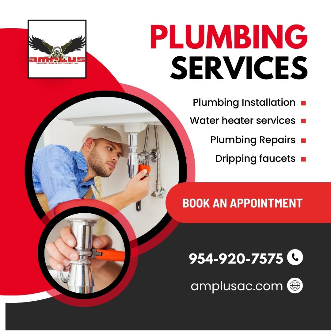 Your plumbing solution experts! From installation to repairs, we've got you covered.

#HVACSolutions #FloridaLiving #ComfortEverySeason #TopNotchServices #ElectricalServices #StayCool #HomeComfort #FloridaHVAC #ExpertTechnicians #CallNow #HVACexperts #EfficiencyMatters