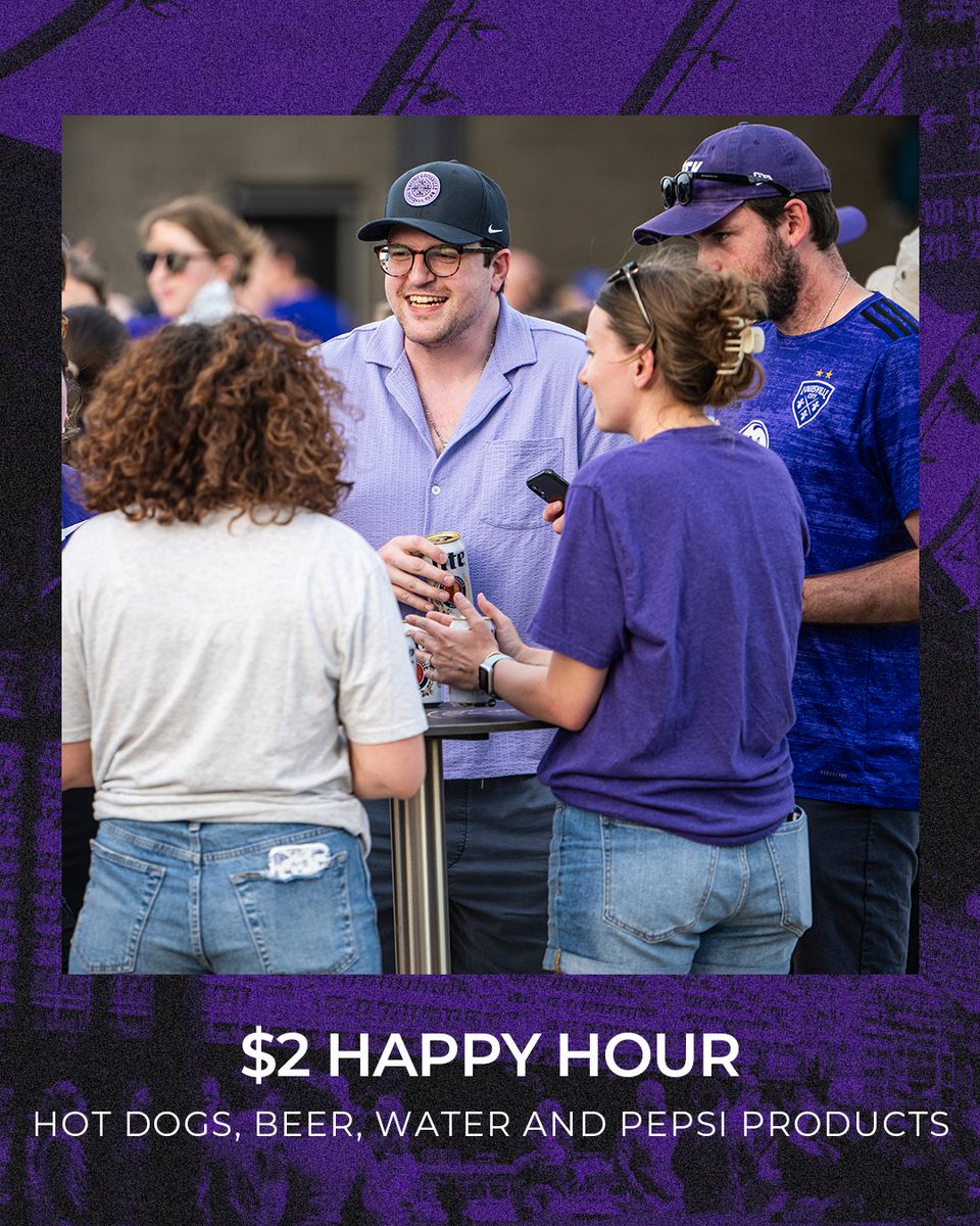 Arrive early next Wednesday for a pregame $2 happy hour 🌭 We'll have discounted hot dogs, beer and Pepsi products from 6-7 on the north concourse! 🎟️ bit.ly/3yfWhZ9