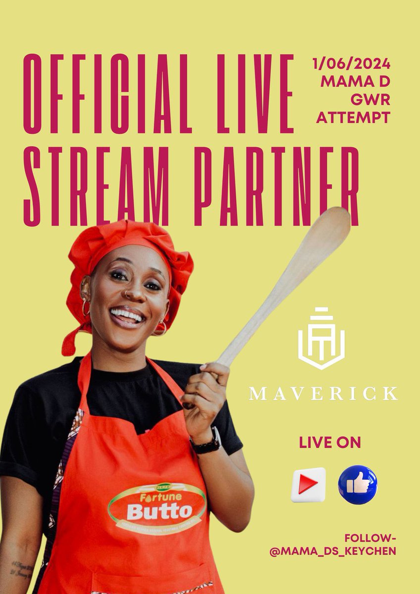 jalirabagi's tweet photo. All @Mama_d256’s social media handles will be live streaming the cookathon🔥🔥 https://t.co/iqenSYiWZF