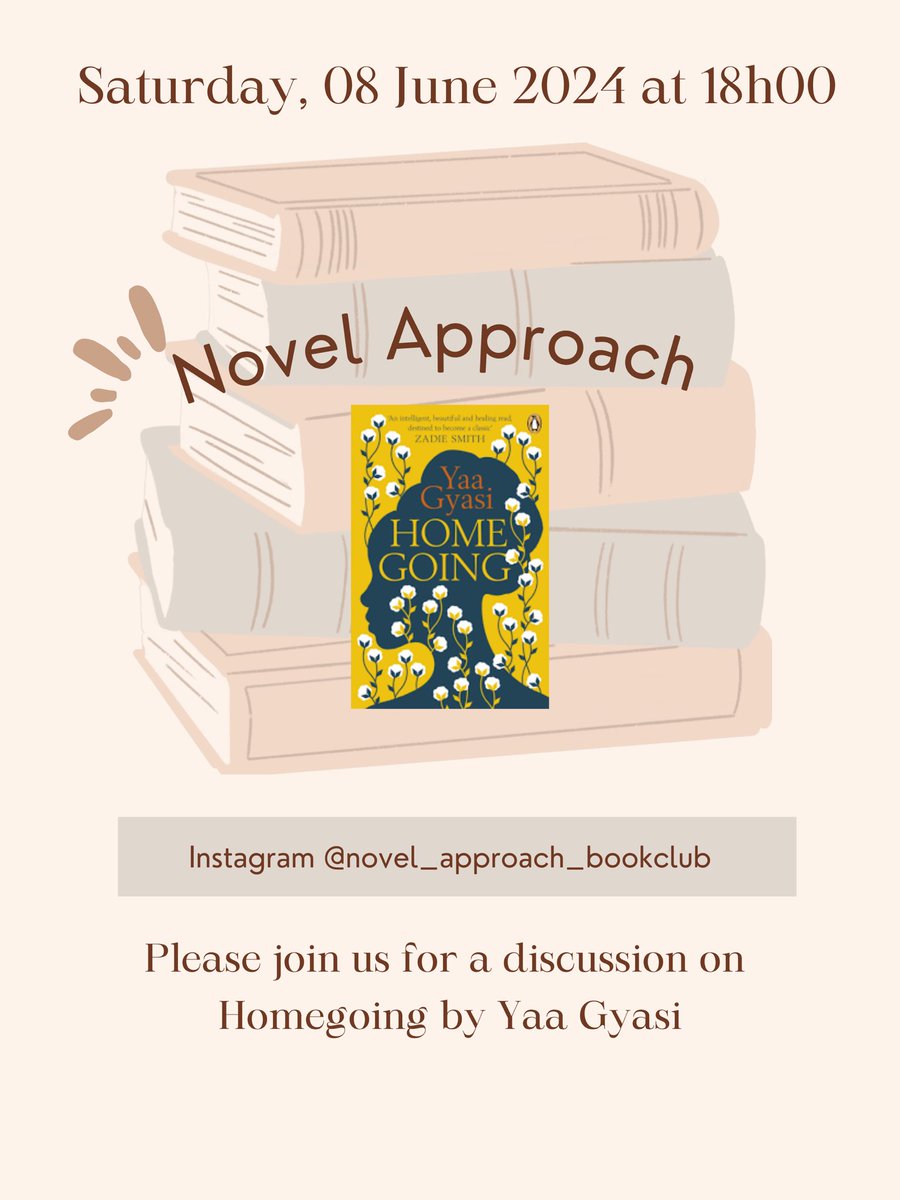 ✨Members pick ✨ Join us for our first Book Club discussion on 08 June 2024 at 18h00. If you are interested in joining the session, please send a DM at instagram.com/novel_approach… #MakingReadingFun #ReadingCommity #Reading #Books #BookClub 📚