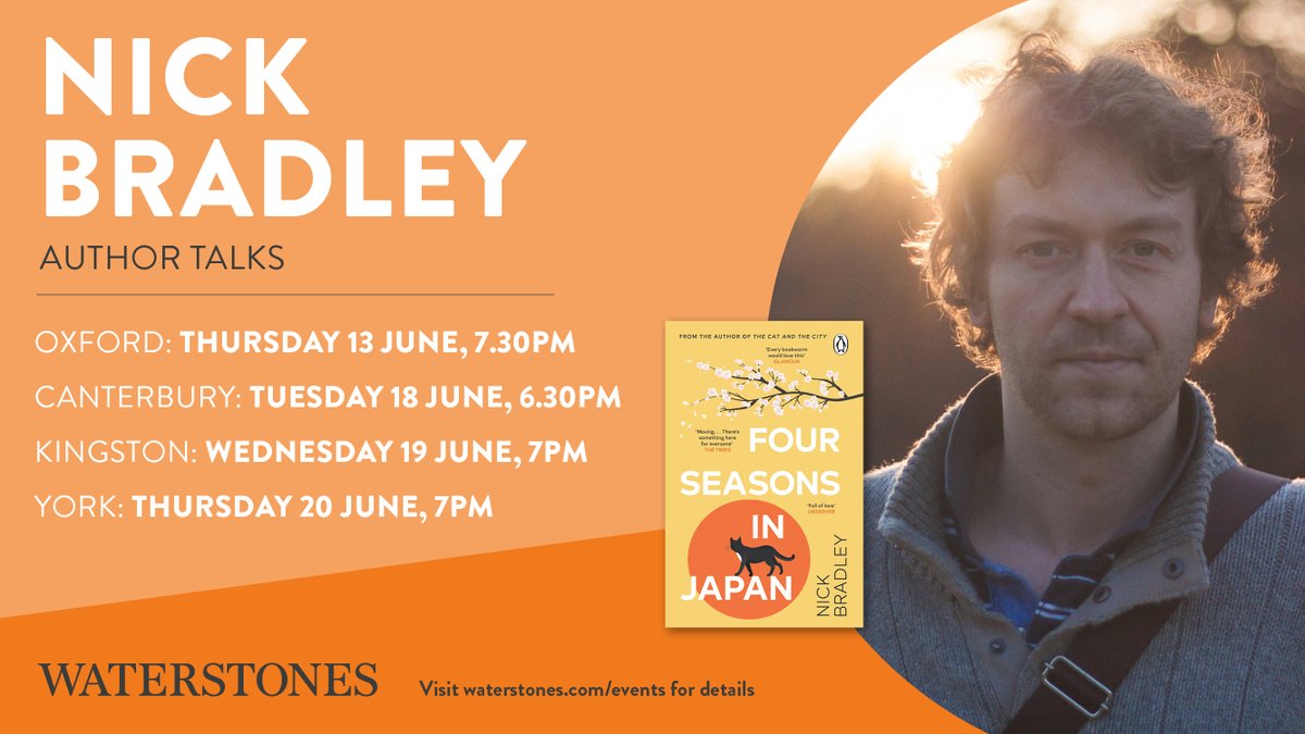 Join us for a series of fascinating evenings with <a href="/nasubijutsu/">Nick Bradley</a> as we celebrate and discuss his heartwarming and acclaimed novel, Four Seasons in Japan. Details here: exyu.short.gy/MqKUSE