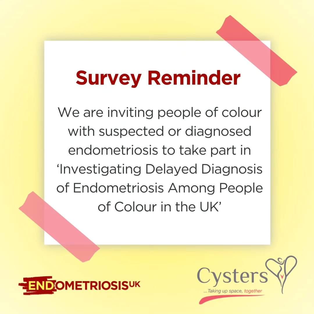 We are embarking on a groundbreaking journey to address healthcare disparities for people of color and the delayed diagnosis of endometriosis in collaboration with @EndometriosisUK #Endometriosis Read more about why in the thread below 🧵