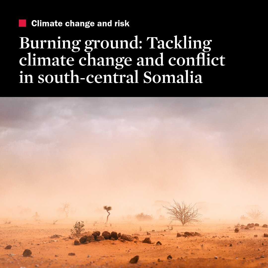 SIPRIorg's tweet photo. #Somalia🇸🇴 is vulnerable to the impacts of #ClimateChange, in part because of the effects of over 3 decades of violent conflict.

This report examines two @Unmigration projects as examples of #EnvironmentalPeacebuilding to offer lessons for climate action and peacebuilding in Somalia and beyond ➡️https://t.co/aODFZH44AV