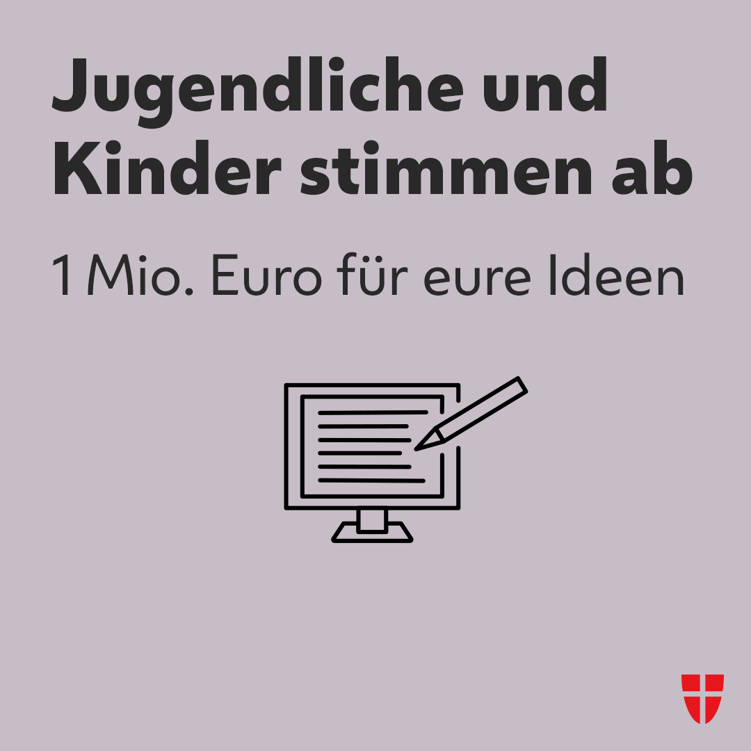 Was wünschen sich Wiens Kinder und Jugendliche für die Zukunft? 🔮 1 Million Euro Stadtbudget stehen für die Umsetzung zur Verfügung. Bis 14. Juni können Kinder und Jugendliche im Alter von 5-20 Jahren über ihre Lieblingsprojekte in Wien online abstimmen: junges.wien.gv.at