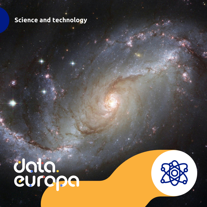 DYK that the University Library of @TU_Muenchen produced AI-generated #galaxy images? Explore simulations, observations, and analytical expressions to uncover the mysteries of the #universe. Access dataset👉 europa.eu/!Mpppcn #EUOpenData #AI