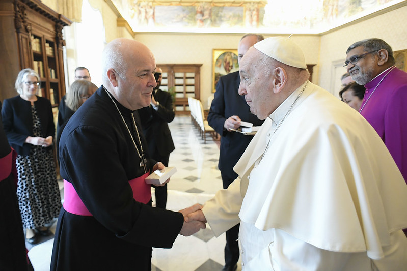 On this day last year, I had the immense honour of sharing an audience with His Holiness Pope Francis. His words have been an inspiration to me ever since, ‘We need to pray together, work together and walk together.’ @Pontifex #Rome
