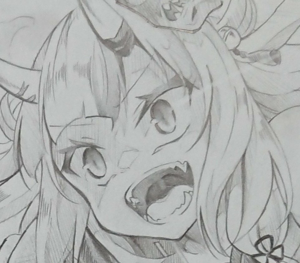 百鬼あやめ ,薙切えりな(通常) 「#我ながら天才なお顔4選 」|いなずま⚓🔆のイラスト