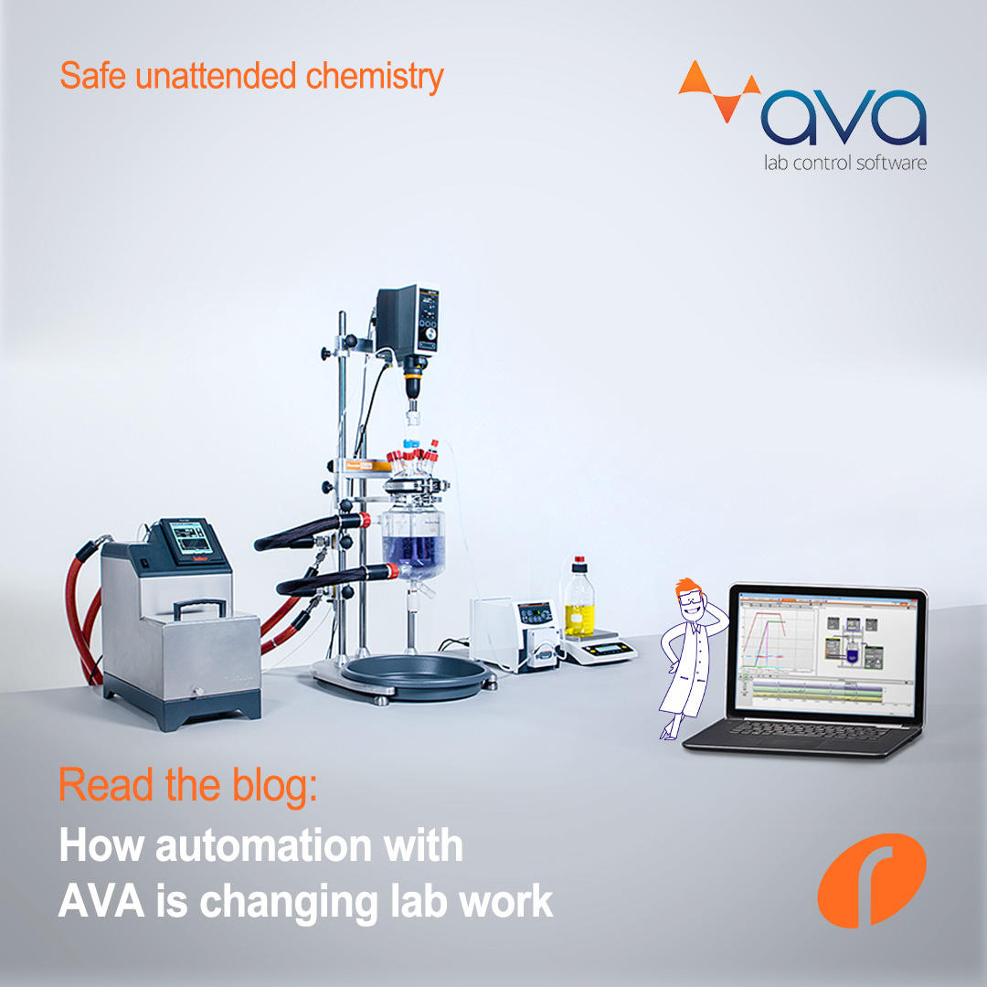 AVA Lab Control Software allows Lubizol to run reactions unattended overnight to monitor and control exotherms safely. “A reaction that could take up to a week can now be completed in a 24-hour period.”⁠ radleys.com/blog/how-autom… ⁠ #LabControl #automationsoftware #realtimechem