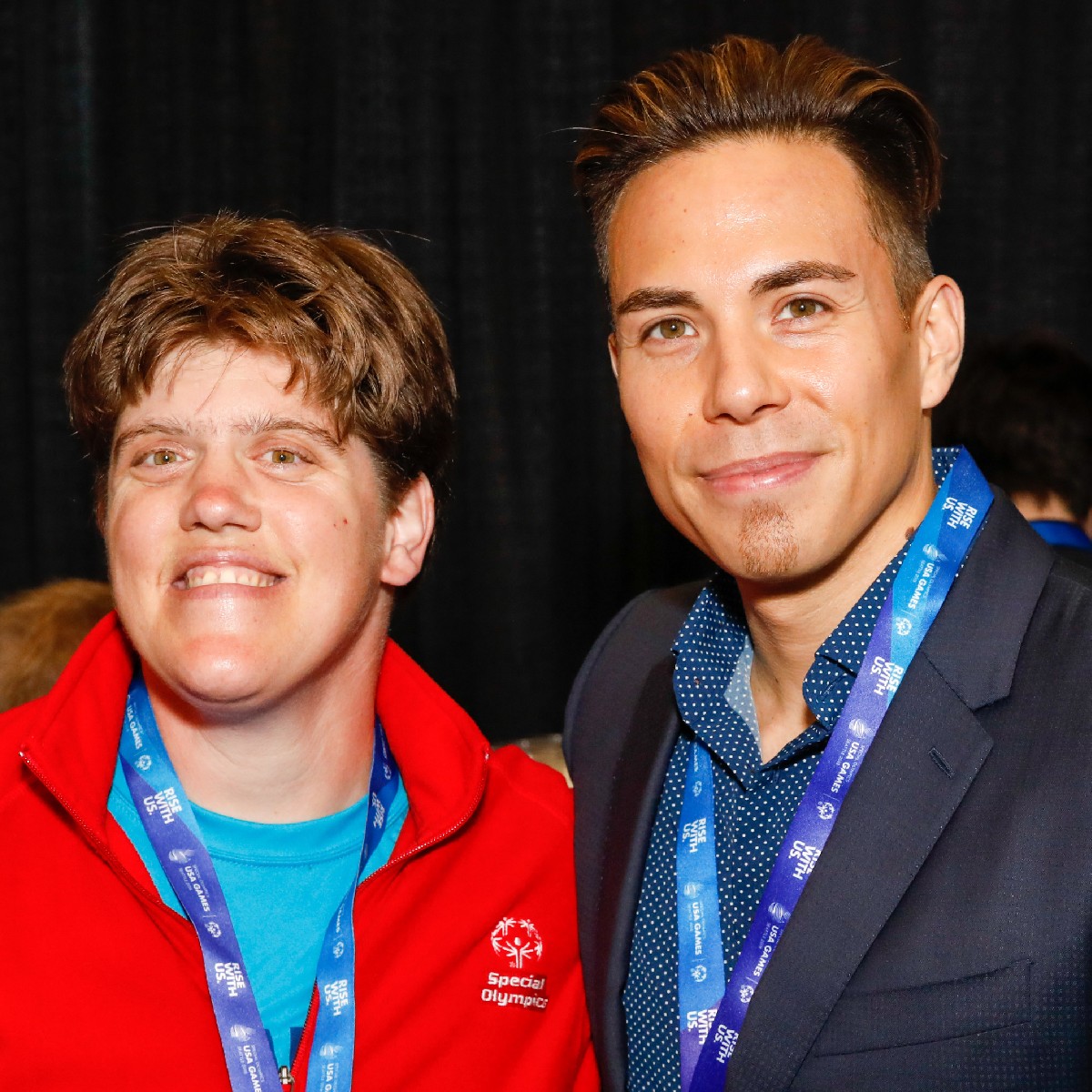 Celebrating Global Ambassador @ApoloOhno speed skating🏅his way into another year. Happy Birthday 🎉🎂 #InclusionRevolution