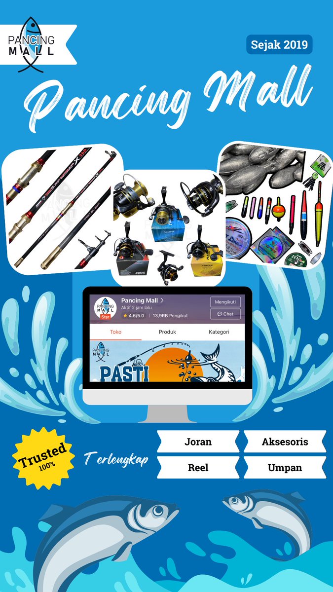 jinsugar5's tweet photo. Ges ada yg suka mancing?! Dijamin trusted 100%! 
Link: https://t.co/YbSlSKHFbx https://t.co/b2bhxxURhh