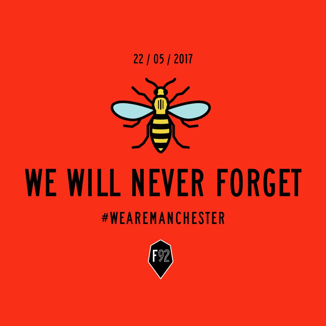 Today we remember the 22 innocent lives that were lost 7 years ago today at the Manchester Arena Bombing. Join us in remembering the victims, and all that have been affected by this tragedy. #WeAreManchester
