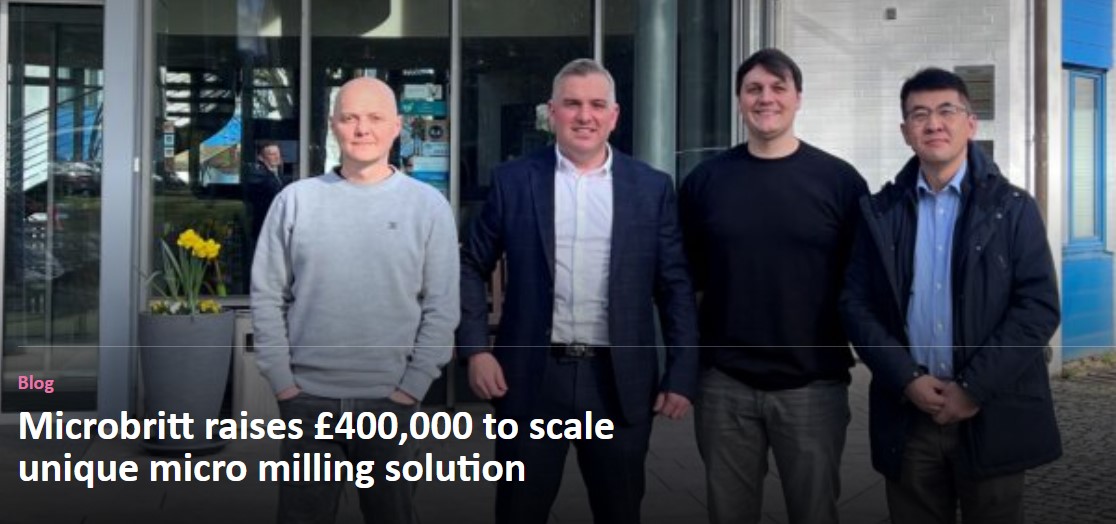 Congratulations to @Microbritt_LTD who has raised £400,000 to scale its unique micro milling solution and invest into its production capacity, R&D and grow the team. Find out more via @NorthstarVent northstarventures.co.uk/news/microbrit…