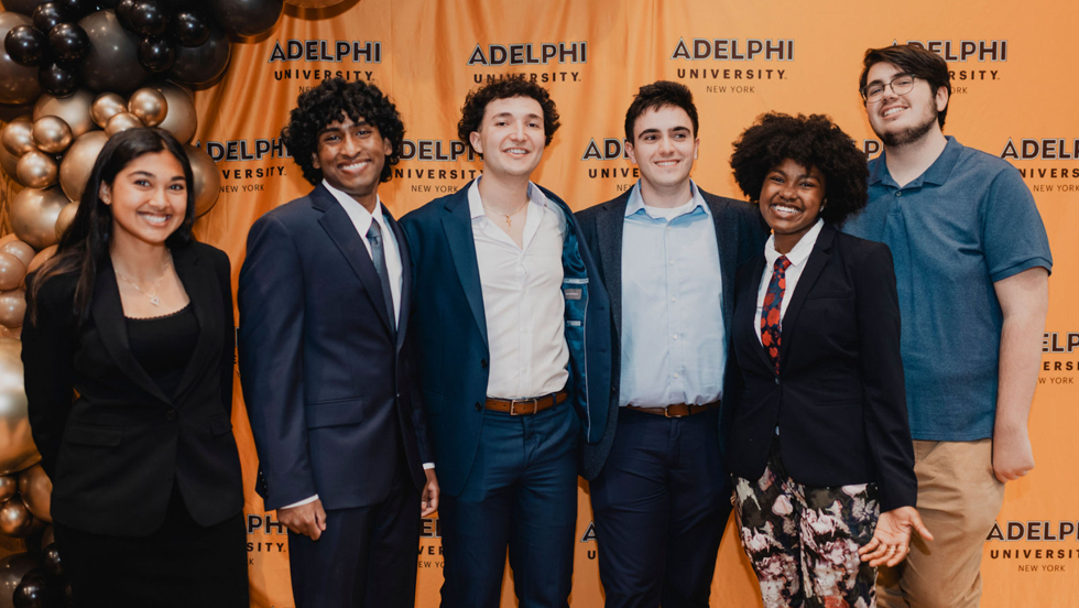 AdelphiU's tweet image. Each year, we’re proud to honor students, faculty and staff for their contributions to campus and community at Adelphi’s Brown and Gold Awards. See the honorees and join us in celebrating their accomplishments: adelphi.edu/news/honoring-… #ExtraordinaryAdelphi