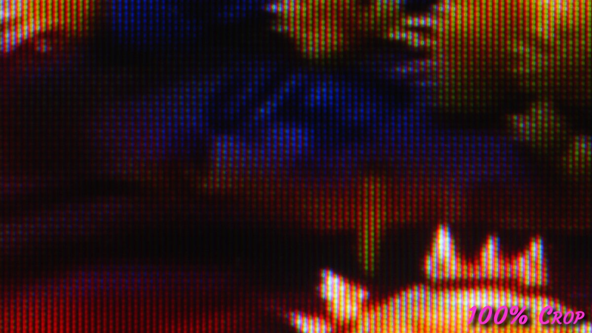 LoeweAconda_CRT's tweet photo. DKC Tropical Freeze on the Nintendo Switch.  

This time were taking a closer look with 50%, 100% and 50% corner crops.  

#NintendoSwitch #Loewe #Planus #CRT #pixels #480p #vga #60hz #loewetv #crestronhdscaler #DKCtropicalFreeze https://t.co/nDwJGPJqIl