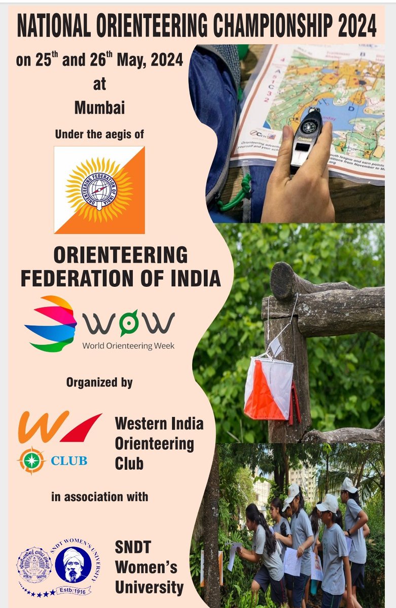 National Orienteering Championship 2024 at  Western India Orienteering Club ,Mumbai #orienteeringweek #wow