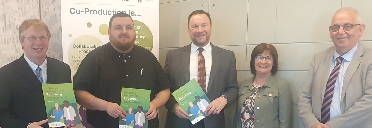 We had a wonderful day in Athlone celebrating #CoProduction  in action at the launch of MHER’s  a National Framework for Recovery in Mental Health and the Recovery Principles and Practice Workshop #SharingTheVision . Thank you to all who made the day such a success.  #Recovery