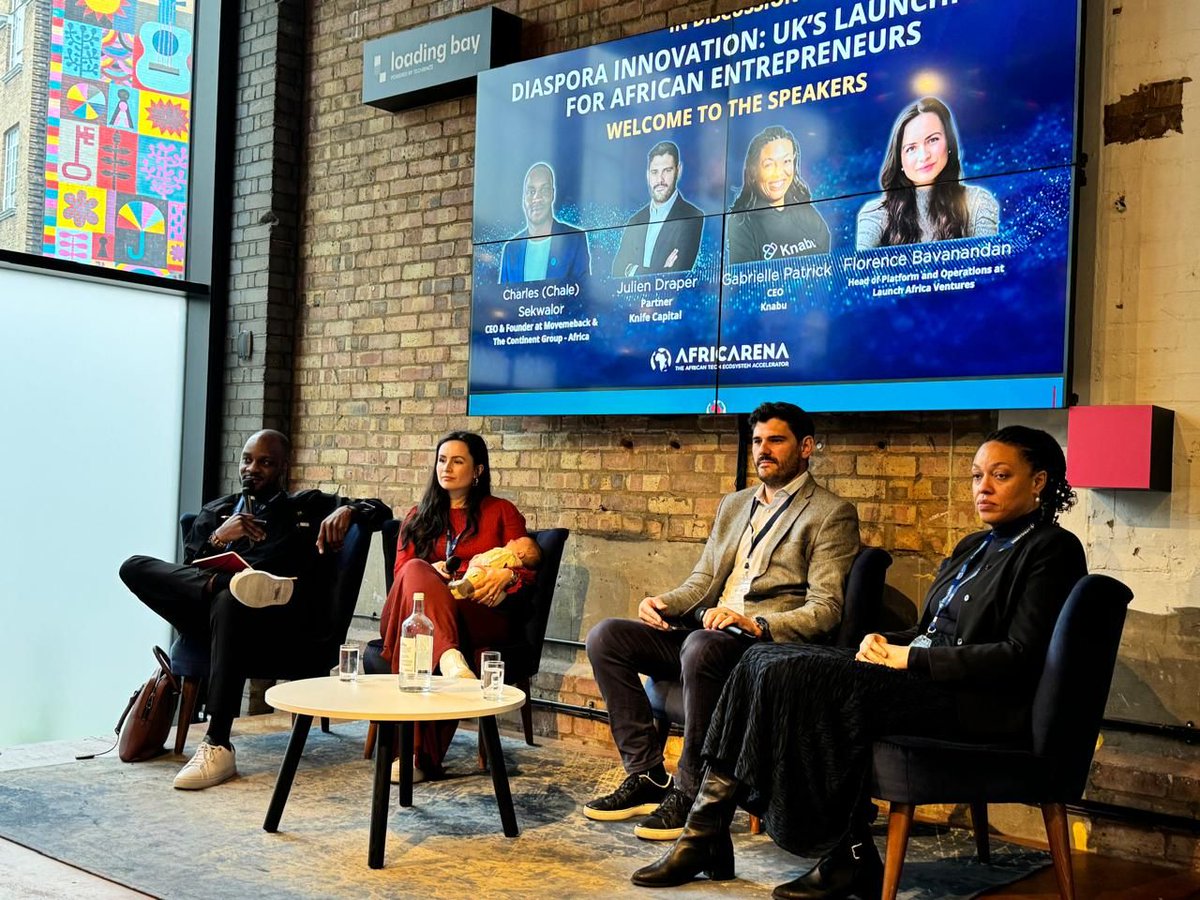 Knabu (@knabugroup) on Twitter photo “Solutions for #Africa should come from Africans. The diaspora, with its unique position & access can strengthen the #ecosystem to focus on the #growth of African-owned innovations" said <a href="/GabIsTweeting/">Gabrielle Patrick</a> at the <a href="/AFRICARENA/">AfricArena</a> panel on 'UKs launchpad for African Entrepreneurs'
#Knabu “Solutions for #Africa should come from Africans. The diaspora, with its unique position & access can strengthen the #ecosystem to focus on the #growth of African-owned innovations" said <a href="/GabIsTweeting/">Gabrielle Patrick</a> at the <a href="/AFRICARENA/">AfricArena</a> panel on 'UKs launchpad for African Entrepreneurs'
#Knabu
