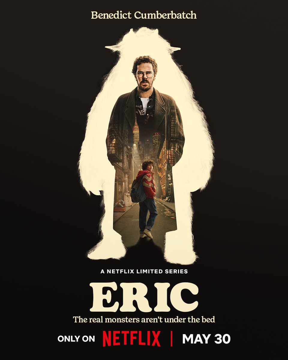 Reminder!! Limited series #Eric starring #BenedictCumberbatch premieres on @NetflixIndia and @netflix on 30th May!