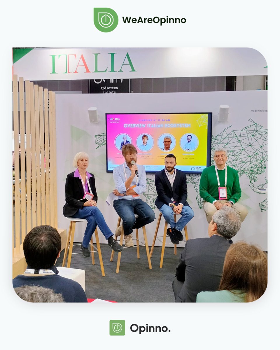 Oggi siamo al #VivaTech2024 a Parigi, uno dei più grandi eventi in Europa su #tecnologia e #innovazione. Enrico Cattaneo ospite in uno dei panel per discutere dell'ecosistema innovativo italiano e dei settori di maggiore interesse e prospettiva per il #futuro.