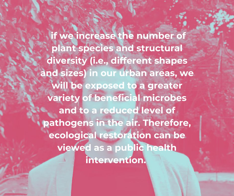 Are you signed up to our Urban Health Council newsletter? If not you've just missed out on the release of a great piece by our friend and colleague @_jake_robinson: Invisible Nature: An Introduction to the Microbiome & Cities Sign up via the home page: urbanhealthcouncil.com