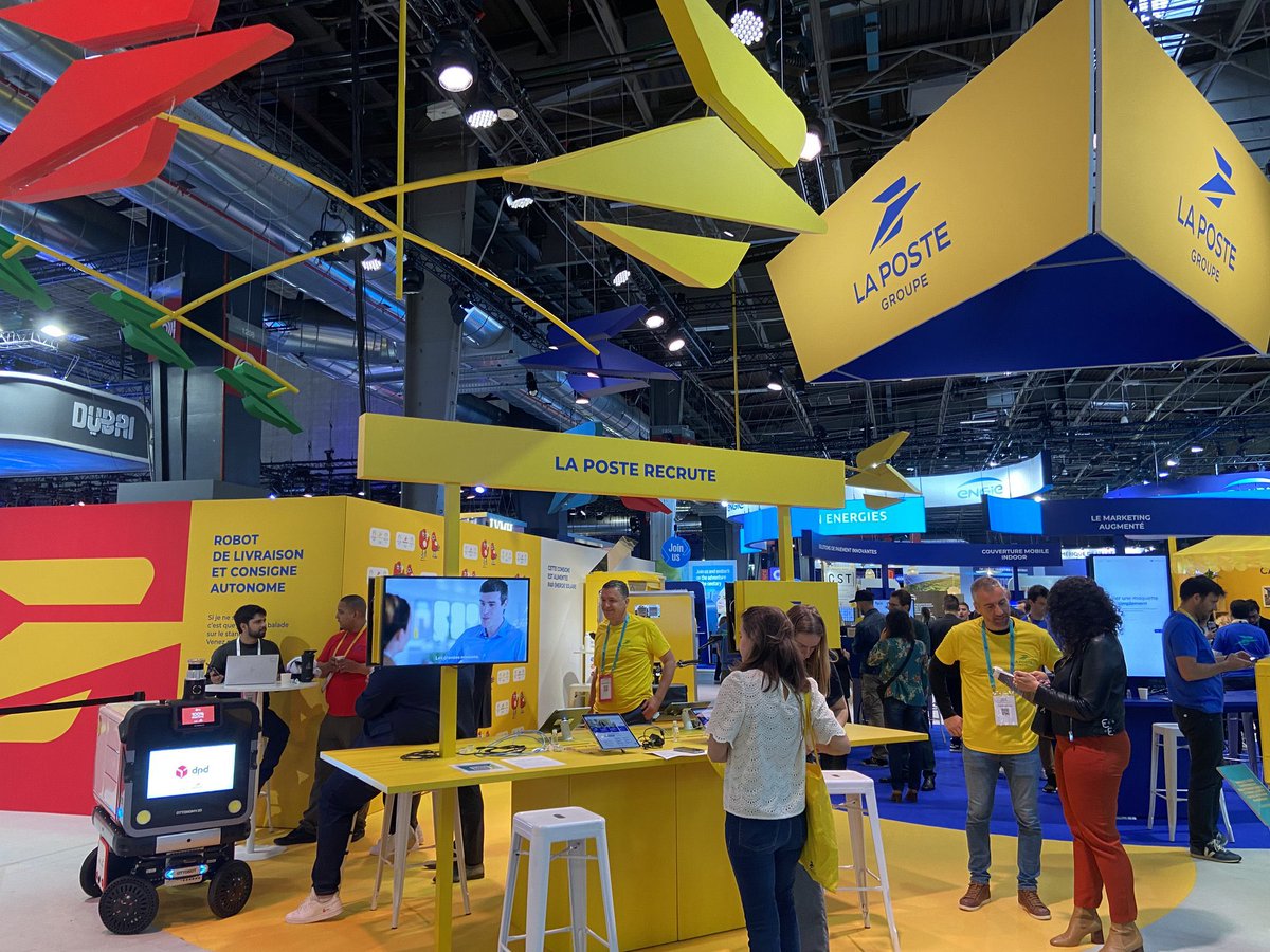 🔴 [Direct Salon #VivaTech  recrutement IT]
Toute l'équipe de La Poste Recrute vous attend sur le salon <a href="/VivaTech/">Viva Technology</a> pour vous présenter ses offres IT.

Envie de prendre part à l'évolution du groupe ?
➡️ bit.ly/3JUBzBO

🗓 22-25 mai 2024
📍Stand J37

#VivaTech  #Job #IT