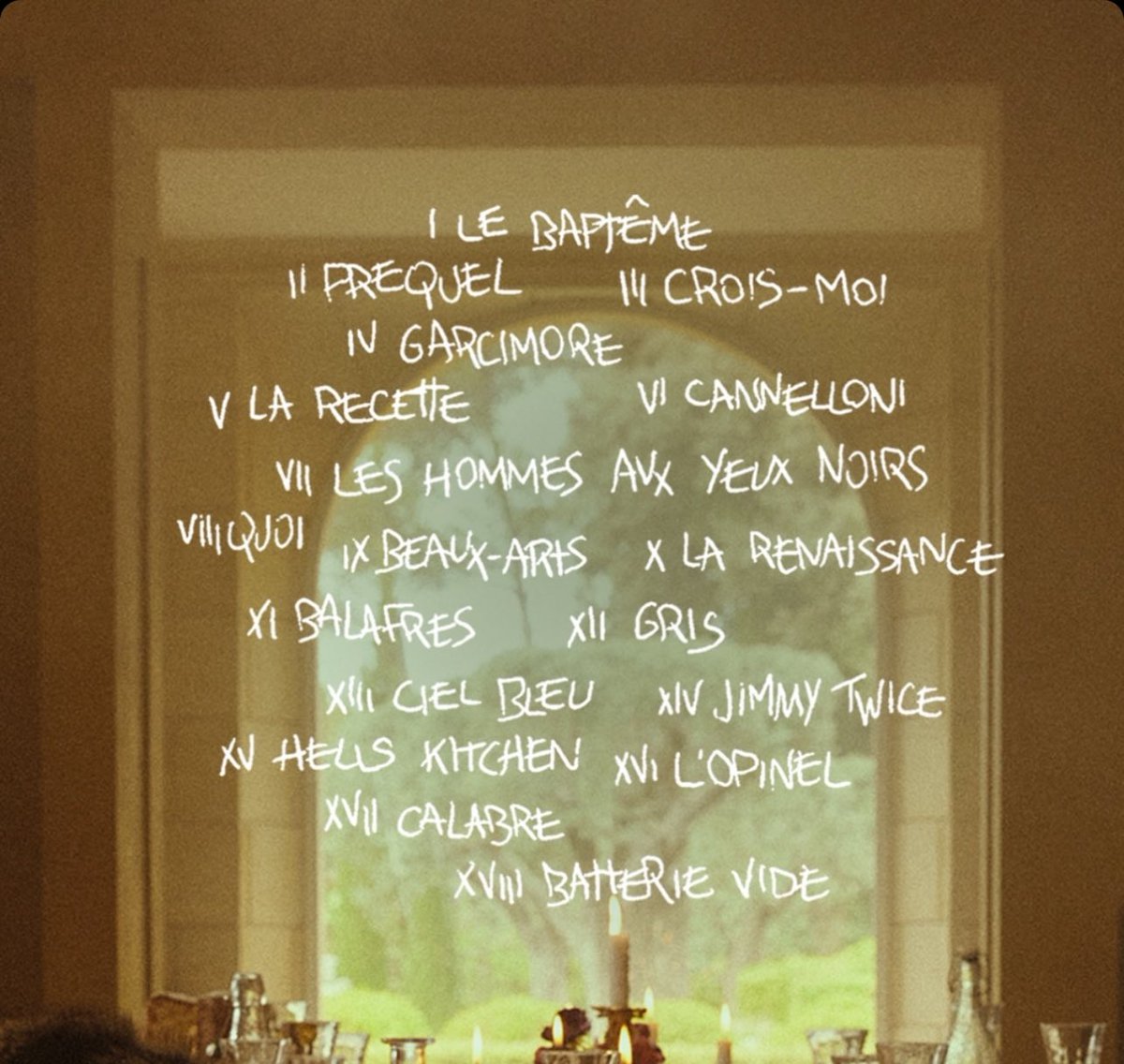 RapFrActus's tweet photo. 🚨SCH dévoile la tracklist de son album « JVLIVS 0 » !

18 titres, aucun featuring

Hype ou pas ? https://t.co/hZ8G0I6Mrp
