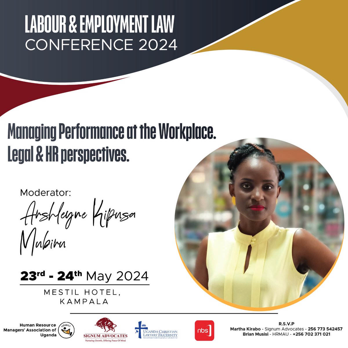 Meet our Esteemed #Moderators for the various topics and engagements tomorrow.
1/2
#HRMAUSignumconference