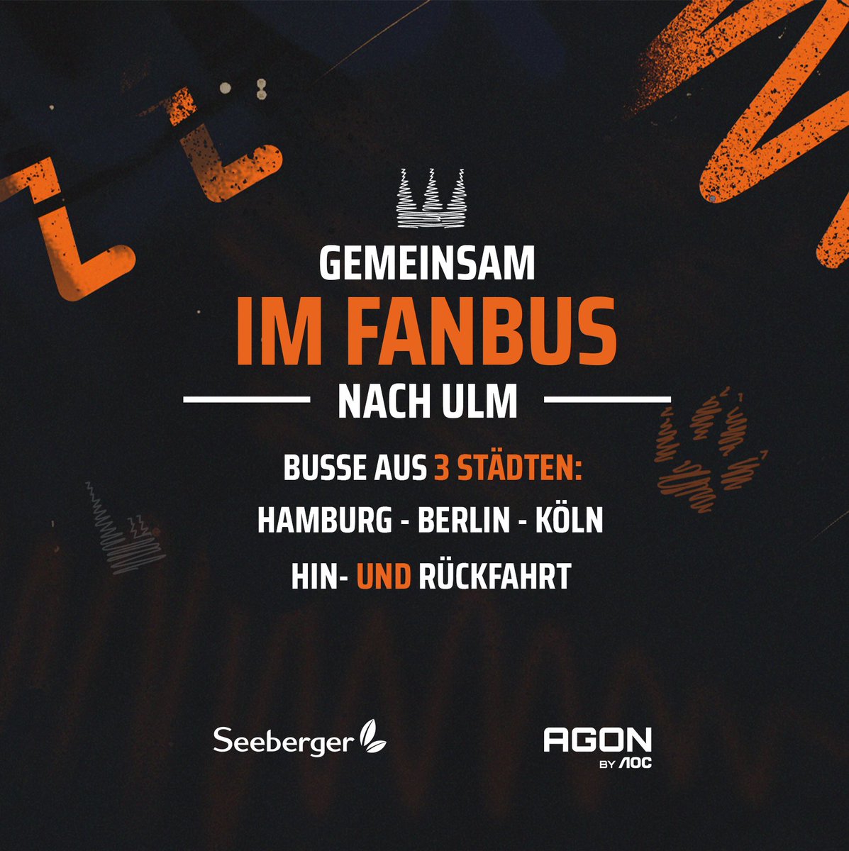NEU-ULM, NEU-ULM, WIR FAHREN NACH NEU-ULM!🧡
Wir bieten euch die Möglichkeit mit dem Bus zum Summer Split Finale der <a href="/PrimeLeague/">Die Techniker Prime League</a> anzureisen!

Den Link zu den Tickets und weitere Informationen findet ihr in den Kommentaren!

Wer muss unbedingt neben Dir sitzen?👀
