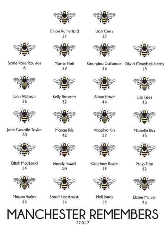 7 years, where does the time go 🐝 #manchesterbombing