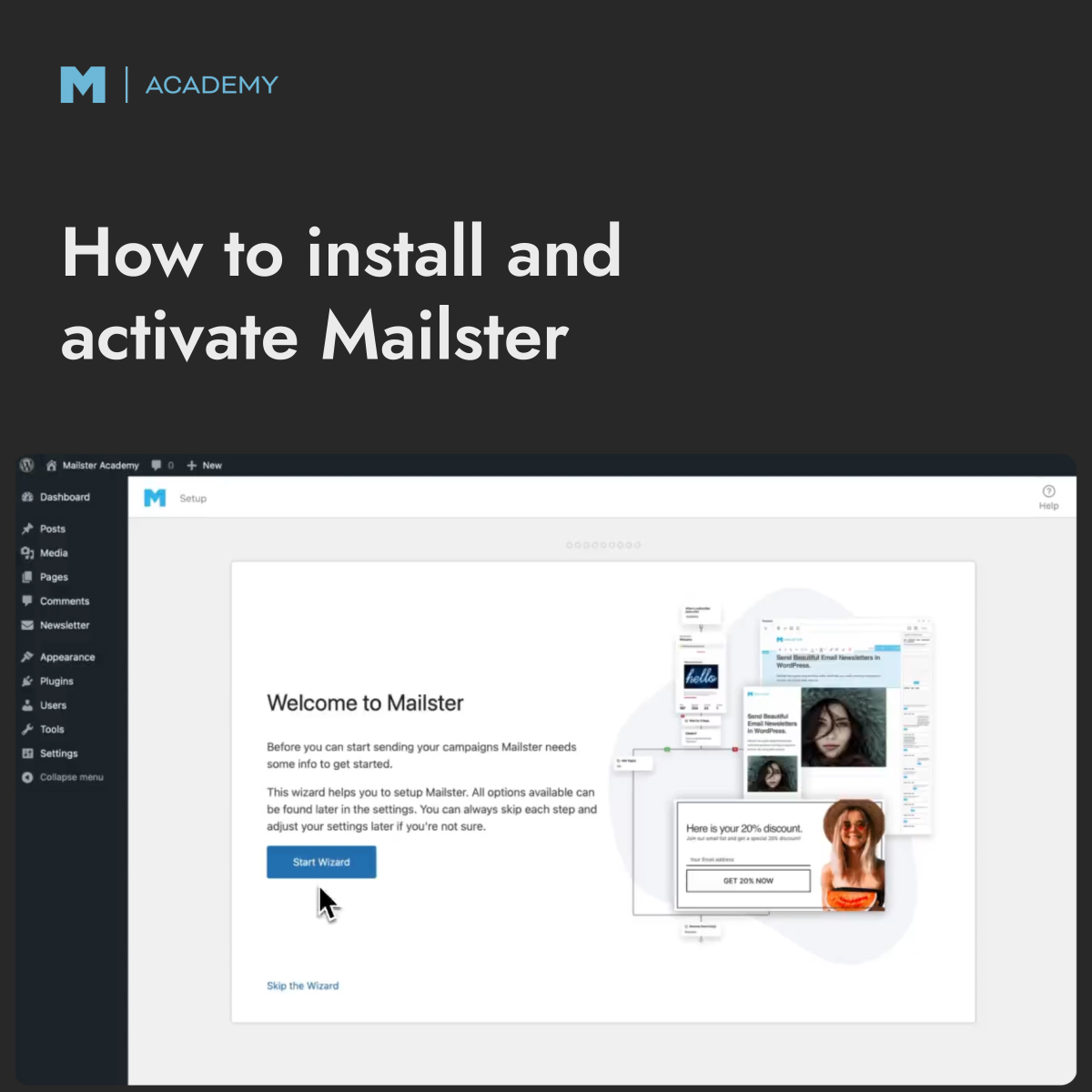 mailster's tweet photo. Learn more on how to use Mailster on our Youtube Channel.