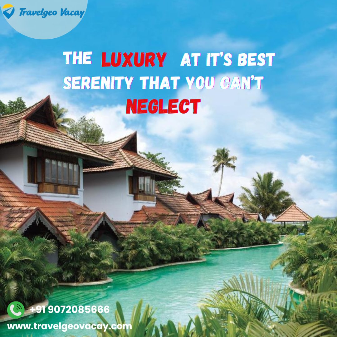 Experience the pinnacle of luxury with TravelGeovacy 🌍✨, where every moment is crafted to perfection.

For more Enquiries:
☎-  +91 9072085666
👇Chat with us:👇
💬  wa.link/em813a

#travelgeovacay #travel #staycation #NatureLovers #keralavacation #tentagram