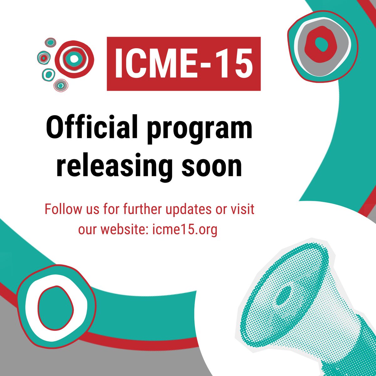 icme_15's tweet photo. We're hard at work finalising the official program for #icme15 - come and be counted at the biggest #mathematics #education #conference in the world, 7-14 July #sydney #australia https://t.co/sDk5EP87Lx