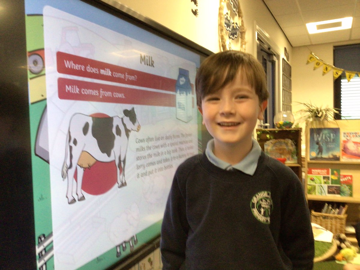 ReceptionGV's tweet photo. We have learnt where some of our favourite foods comes from. 🍳🍟🍓🥕🥛
Did you know there are 7,000 types of apples? 🤔🍎 #STANinaction https://t.co/jcBbpiE1xD