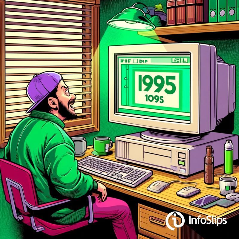 InfoSlips's tweet image. Using a PDF can feel like a blast from the past, transporting you back to 1995 but without the funky hairstyles.

#PDFStruggles #DocumentsReinvented #InfoSlips