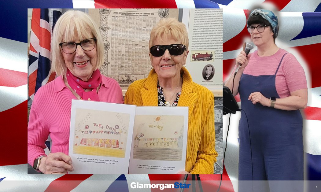 Barry twins remember VE Day. ‘Victory in Europe Day’ celebration was held recently at Barry War Museum & Heritage Centre. LINK: glamorganstar.co.uk/twins-remember… #veday #twins #barry #loveourvale #glamorganstar #valeofglamorgan #glamorgan @BarryWarMuseum