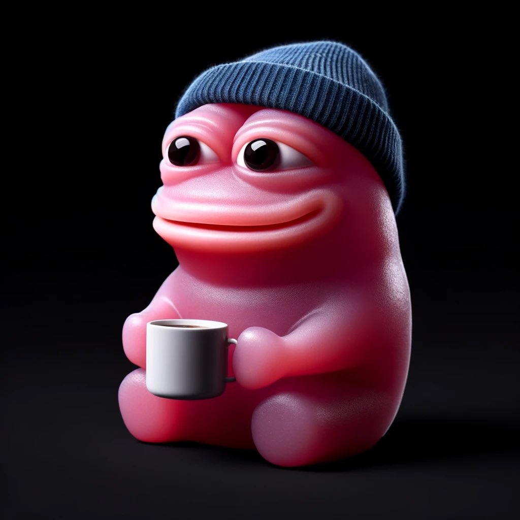 GM 𝕏 ☕️

#babyGummyPepePork69420wifHat @babyGummyPepe #babyGummyPepe