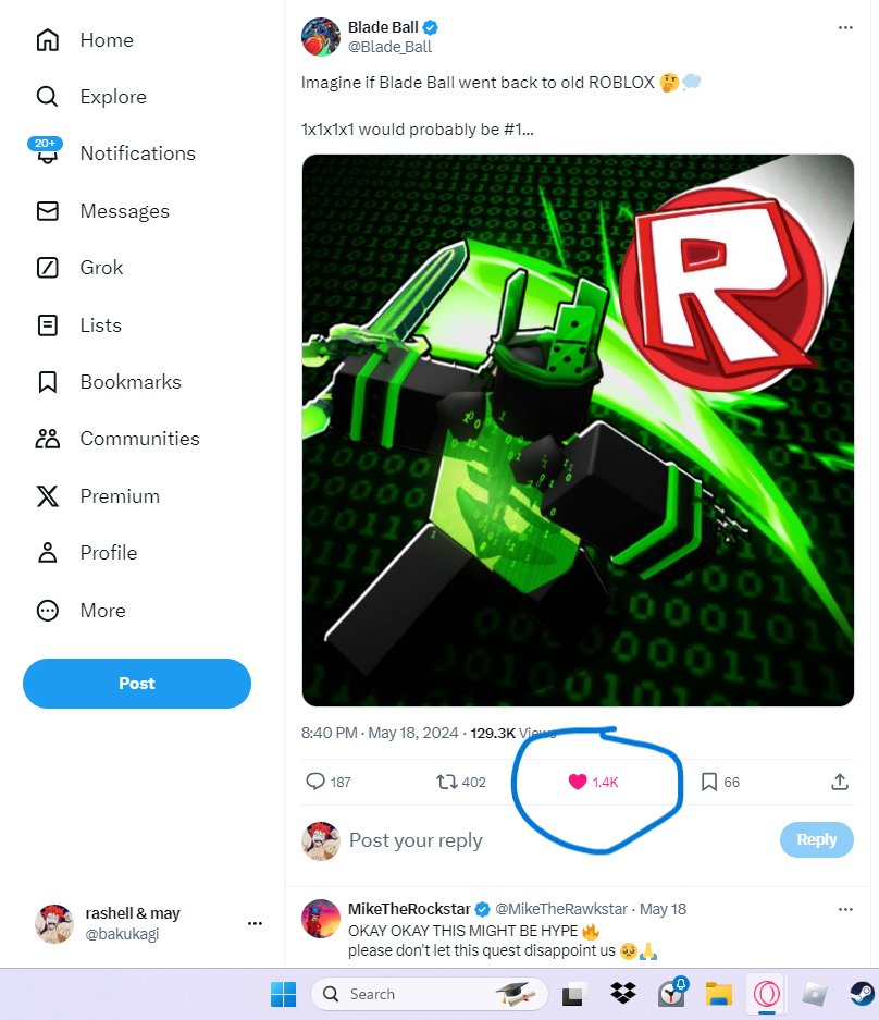 rashell & may tweet media
