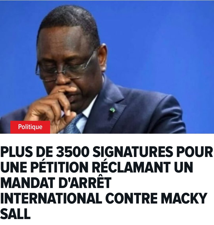 seneweb's tweet photo. Il souhaite inciter les autorités sénégalaises à  entamer une  "une procédure d'extradition" contre l'ancien chef d'État
👉🏼 https://t.co/0bdA73IcVQ
#kebetu #seneweb #senegal https://t.co/Dqz0WA7d57
