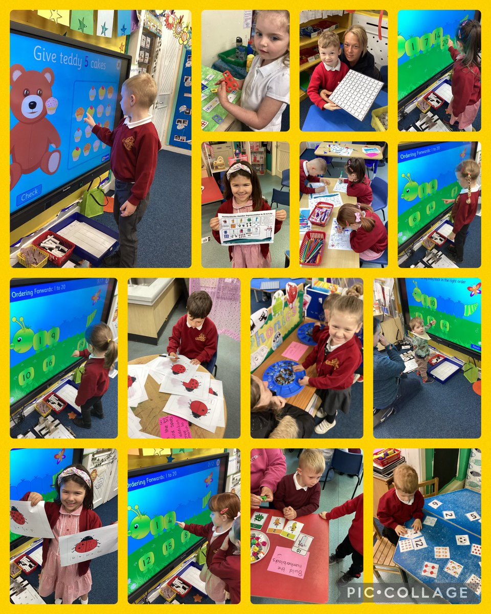 IvyRoadPrimary's tweet photo. Reception have been super busy over the last few weeks @IvyRoadPrimary #mathsmorning https://t.co/n9D6iR8UKF
