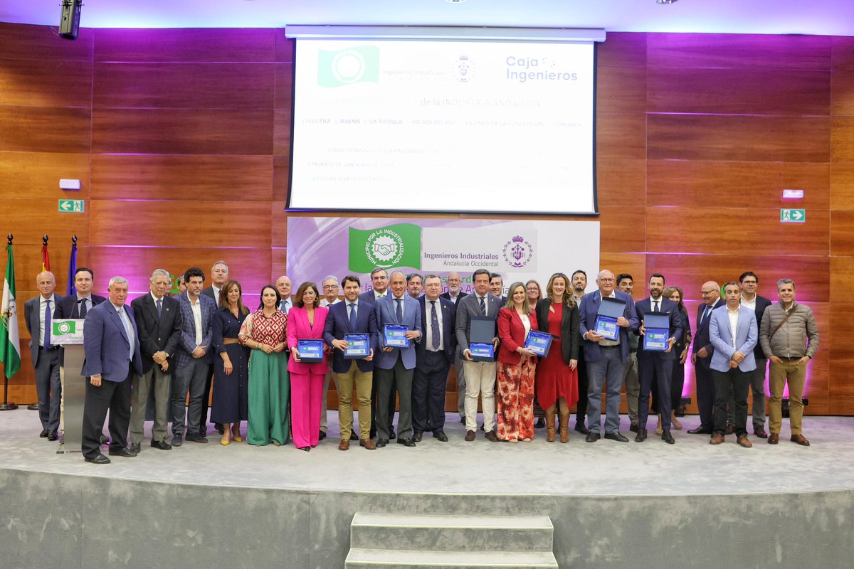 industrialesand's tweet photo. Finaliza este espacio de colaboración público-privada en el que el COIIAOC revalida su compromiso con la reindustrialización de Andalucía.

Han sido seis los municipios reconocidos esta  edición: @AytoLucena , @baena_es, La Rambla, @palmadelrio_es, La @Ayto_LaLinea y @Tomares_es. https://t.co/uyMi5I3hoE